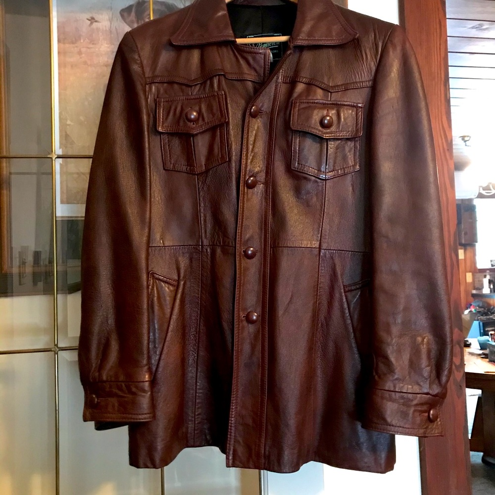 Leather jacket